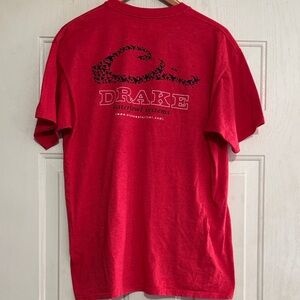 Drake Red Short Sleeve Tee